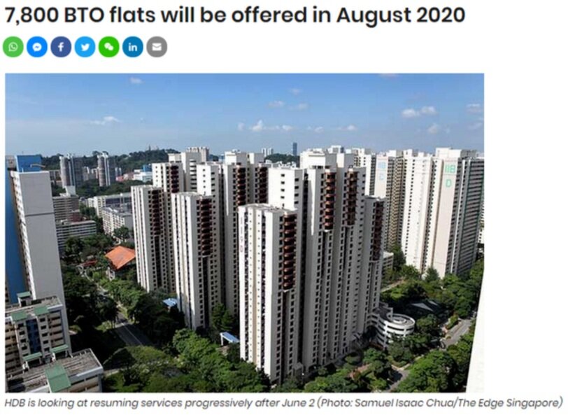 BTO Flats That Will Be Offered In August and November